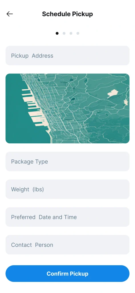Logistics app development