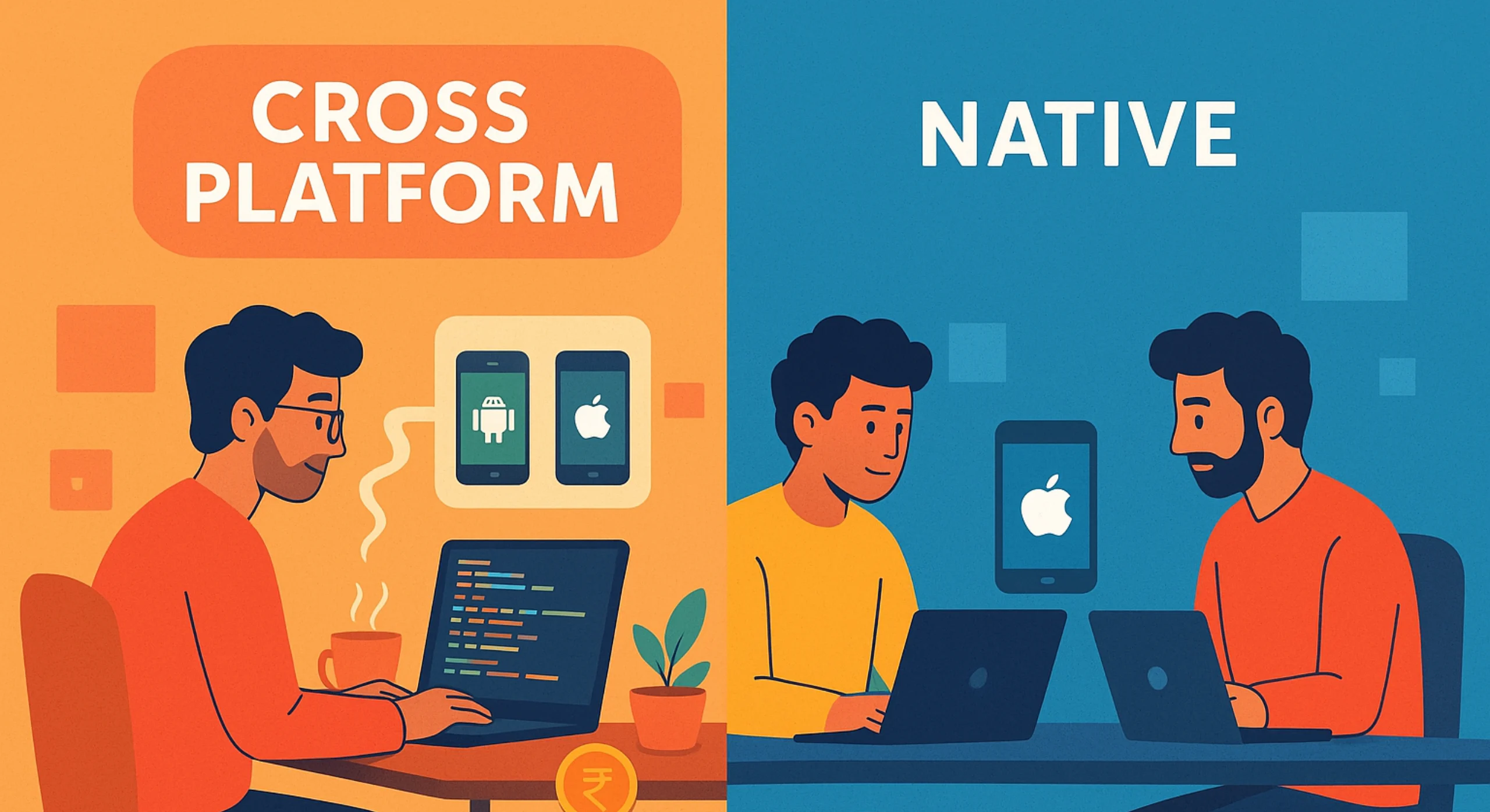Cross-platform Vs Native app development