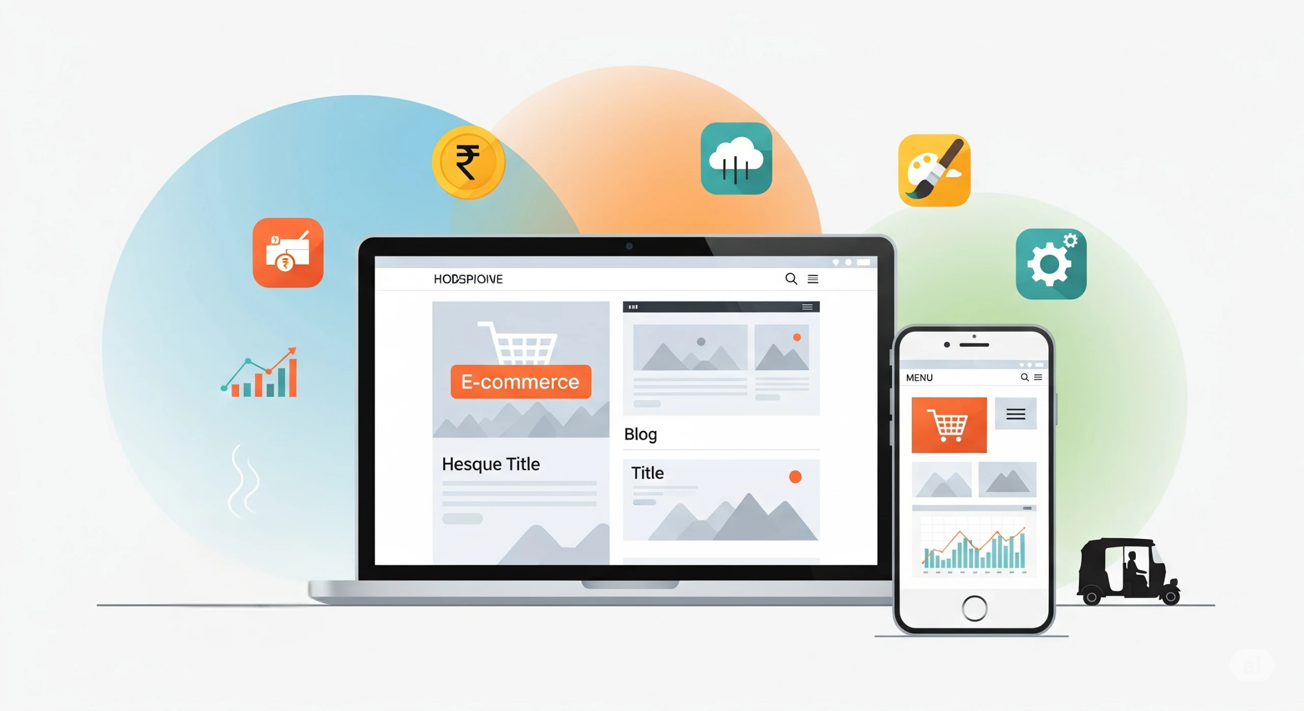 website development cost in India